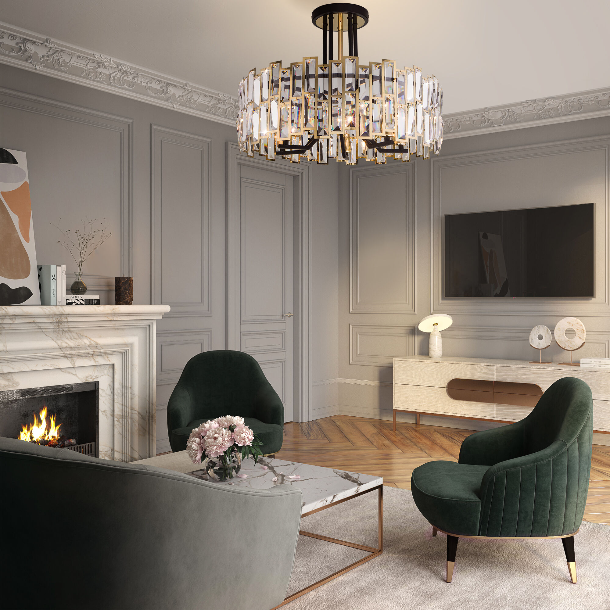 Люстра Bogate's 339/5 Strotskis Smart (313/5)