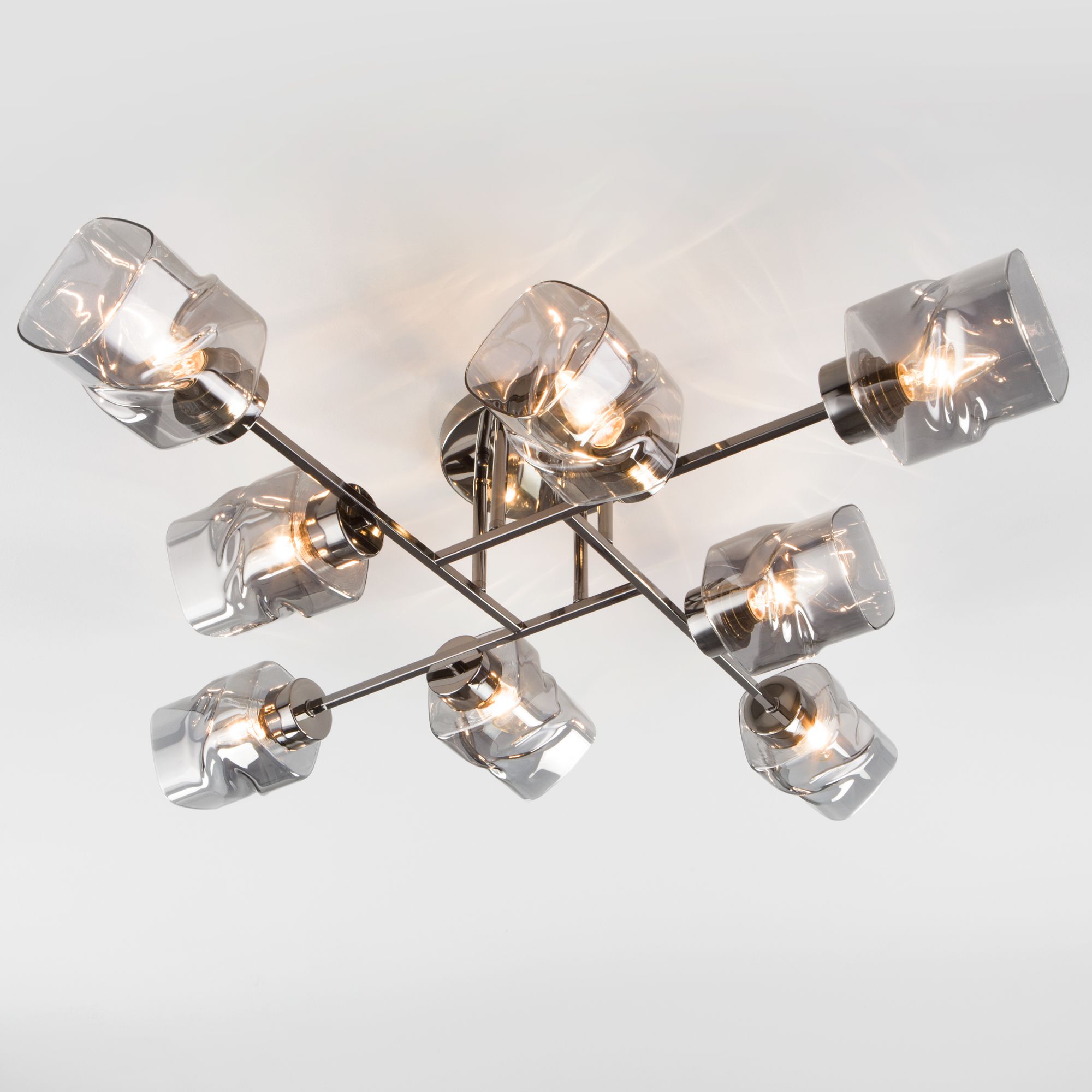 Люстра Eurosvet 30165/8 черный жемчуг