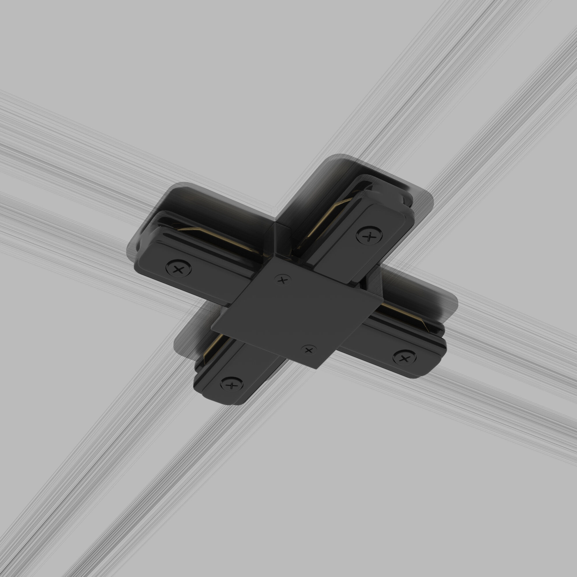 Компонент трековой системы Elektrostandard TRC-1-1-X-BK