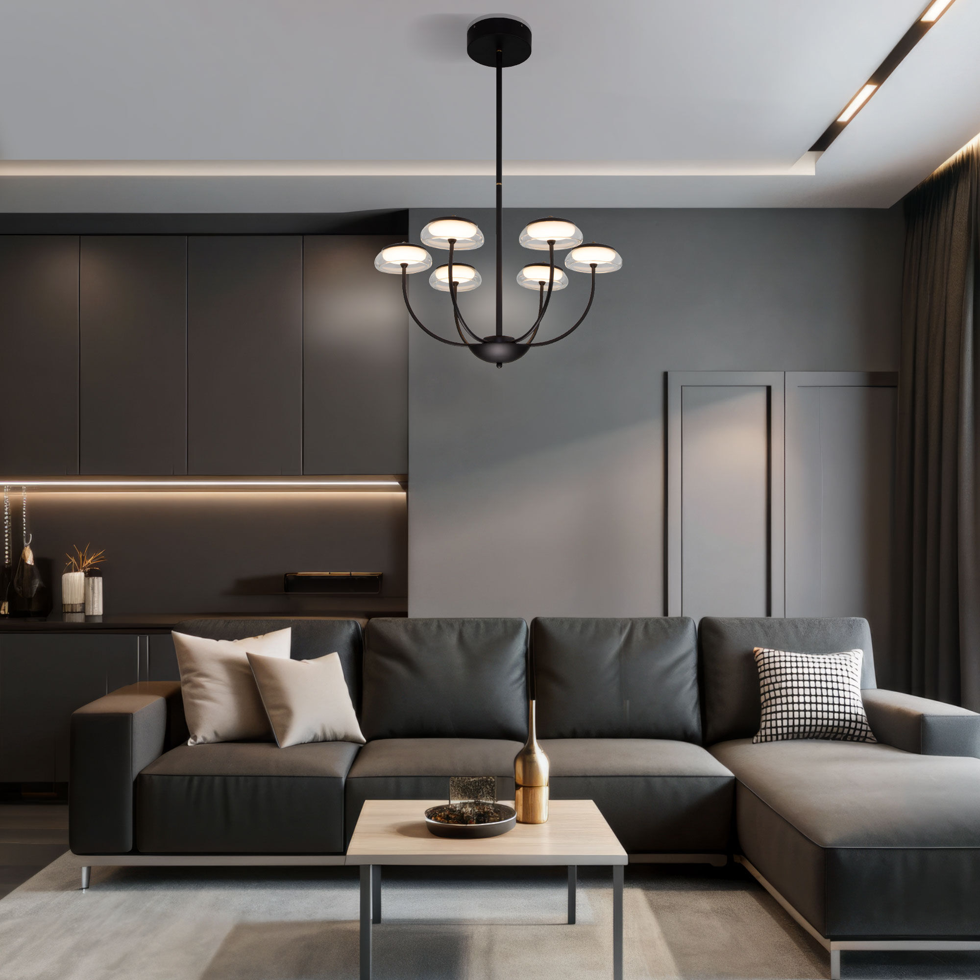 Светильник Eurosvet 50388 LED Черный