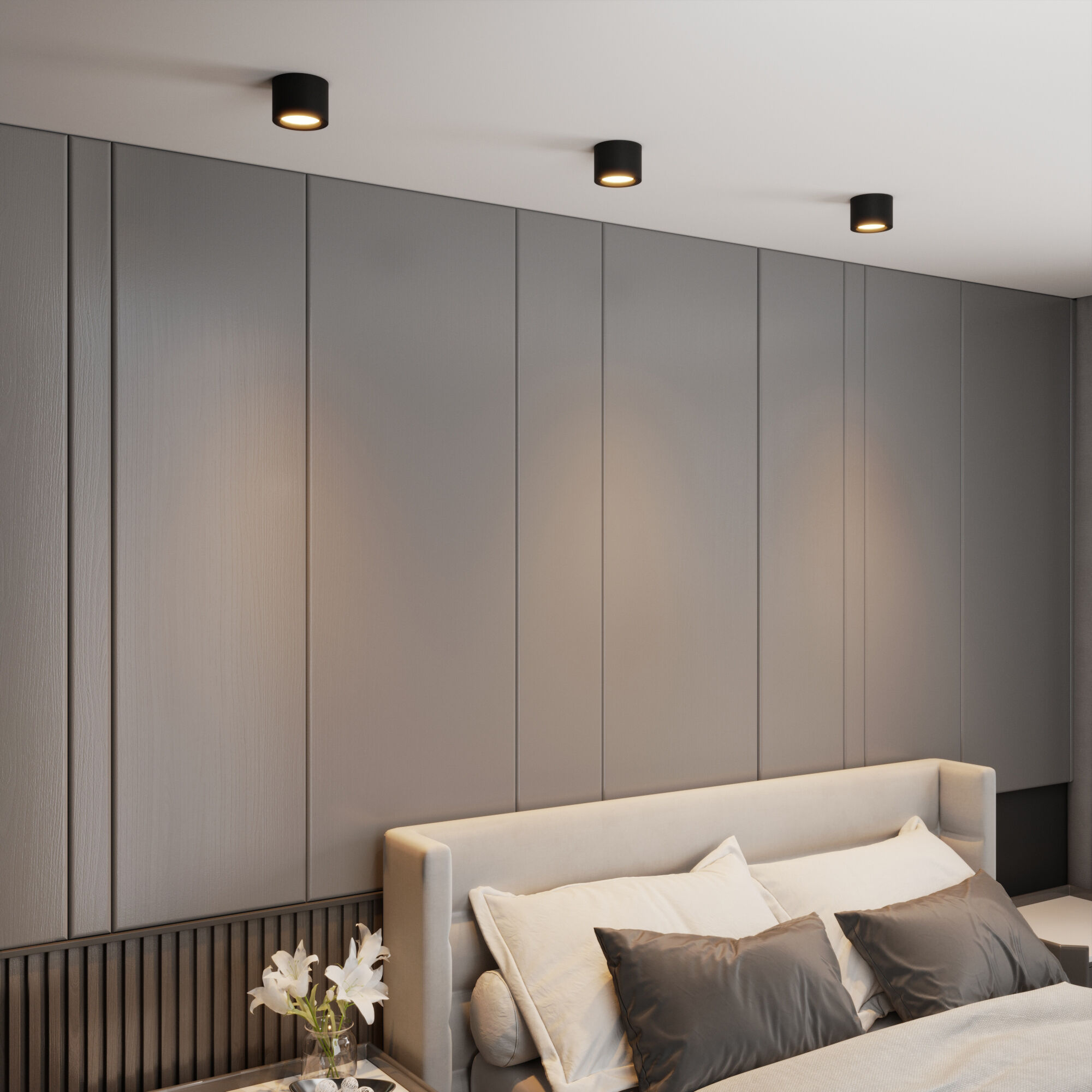 Светильник накладной Elektrostandard DLR026 6W 4200K черный матовый