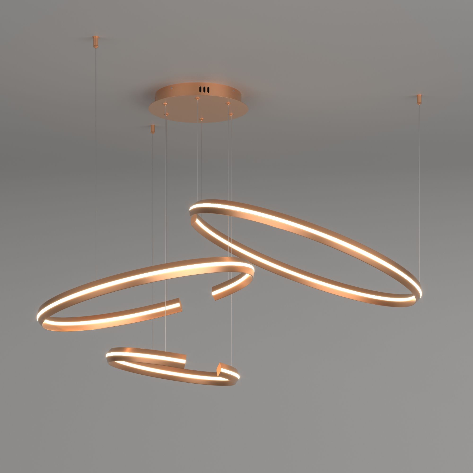 Люстра Eurosvet 90180/3 золото