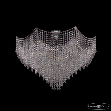 Потолочный светильник хрустальный 77071/95 Ni Bohemia Ivele Crystal Люстра большая Bohemia Ivele Crystal 77071/95 Ni