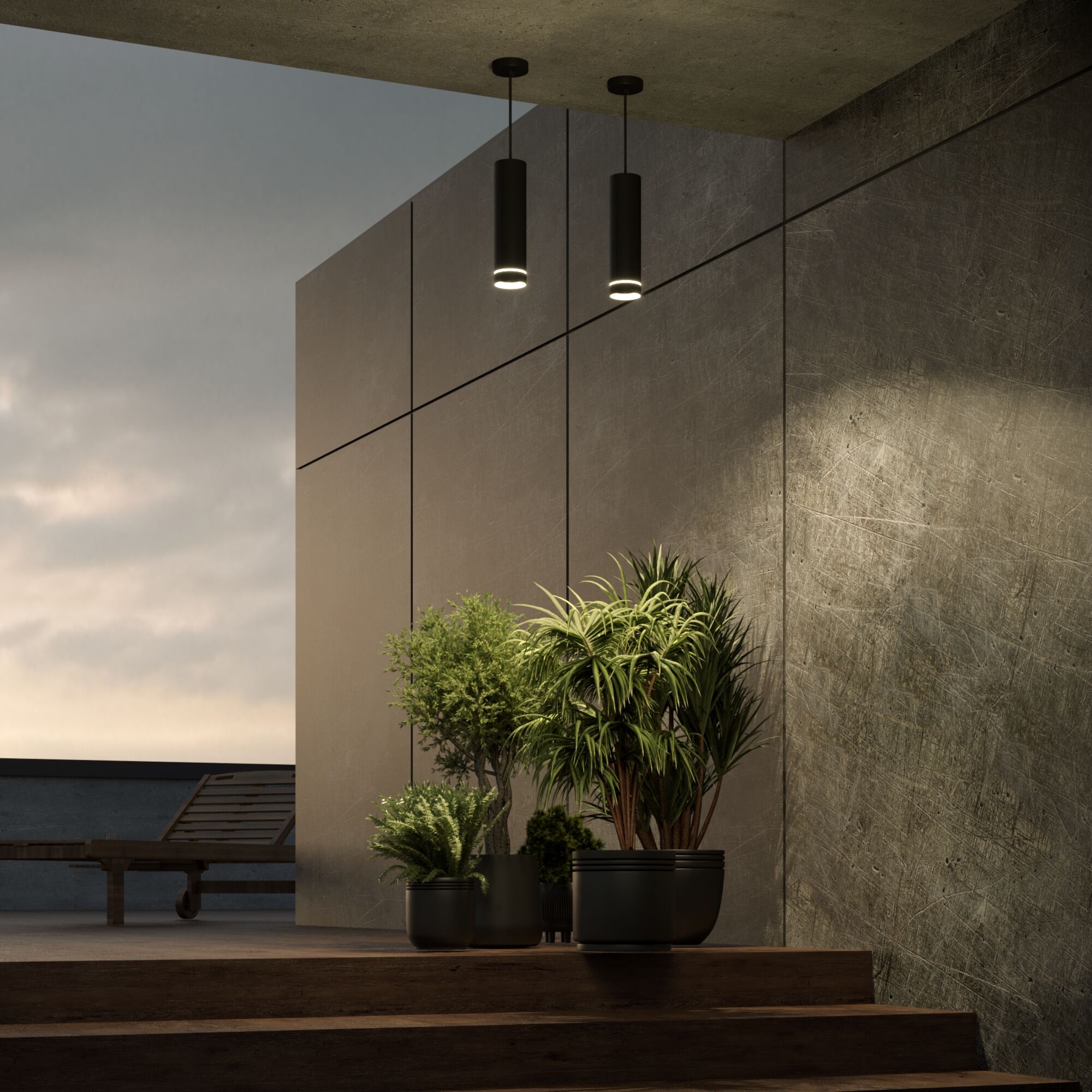 Уличный светильник подвесной Elektrostandard 35084/H черный