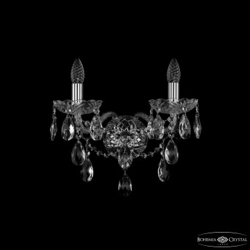 Бра хрустальные 1415B/2/165/XL Ni Bohemia Ivele Crystal Бра Bohemia Ivele Crystal 1415B/2/165/XL Ni