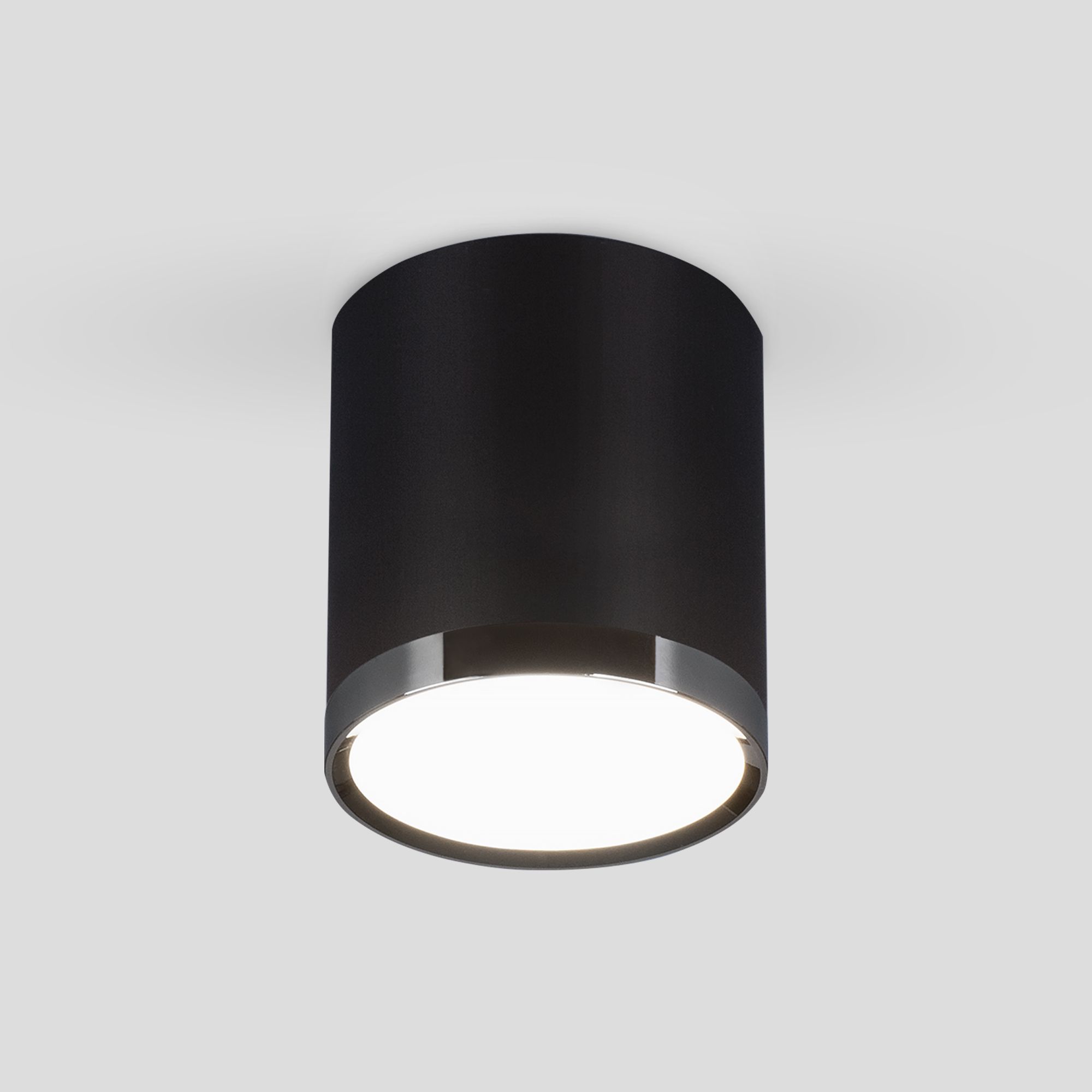 Светильник накладной Elektrostandard DLR024 6W 4200K черный матовый