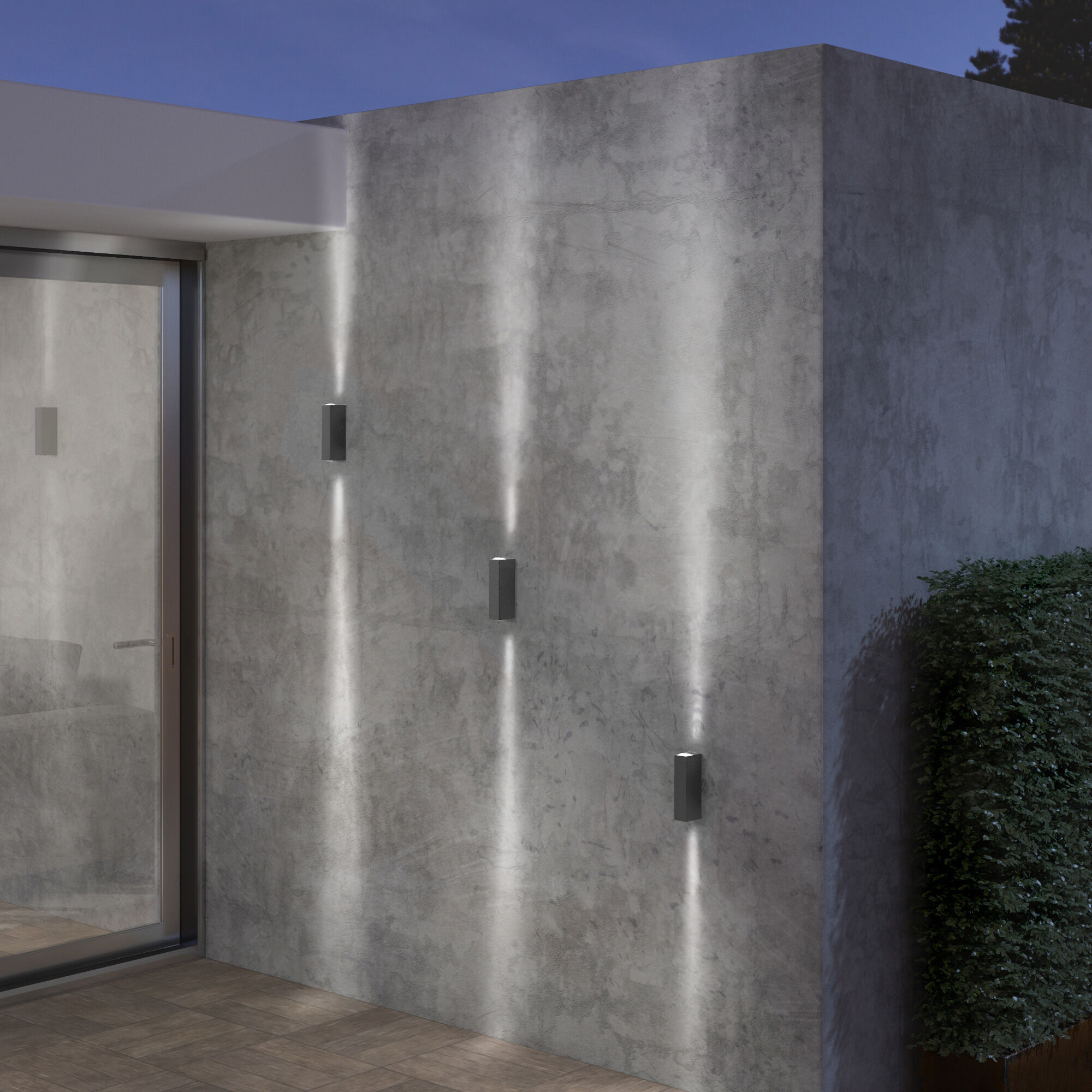 Уличный светильник настенный Elektrostandard 35136/W серый