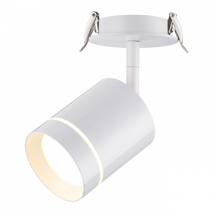 357687 SPOT NT18 450 белый Встраиваемый светильник IP20 LED 3000K 9W 160-265V ARUM Спот на 1 лампу NOVOTECH 357687
