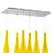 Светильник большой Sfera Sveta 5043/6 YELLOW