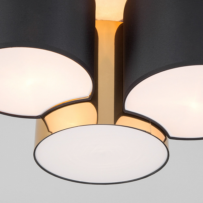 Светильник потолочная TK Lighting 3445 Mona Black / Gold