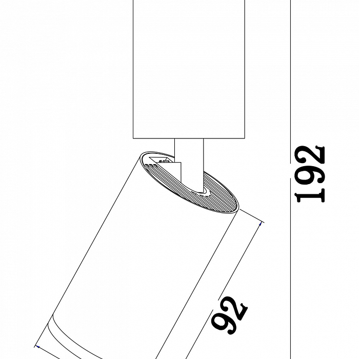 Светильник накладной Technical C051CL-01B