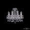 Люстра подвесная Bohemia Ivele Crystal 1413/8/141 Ni