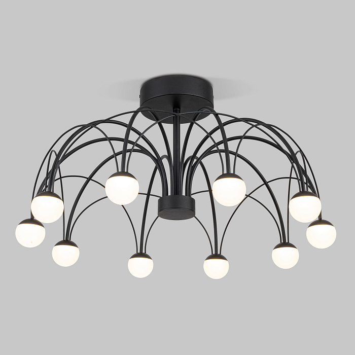 Люстра Eurosvet 90035/10  LED черный