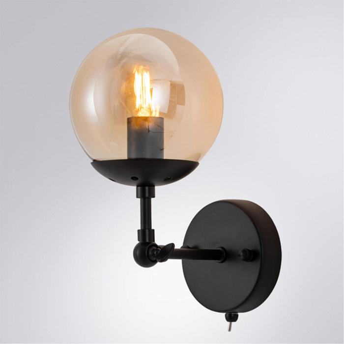 Бра на 1 лампу ARTE LAMP A1664AP-1BK