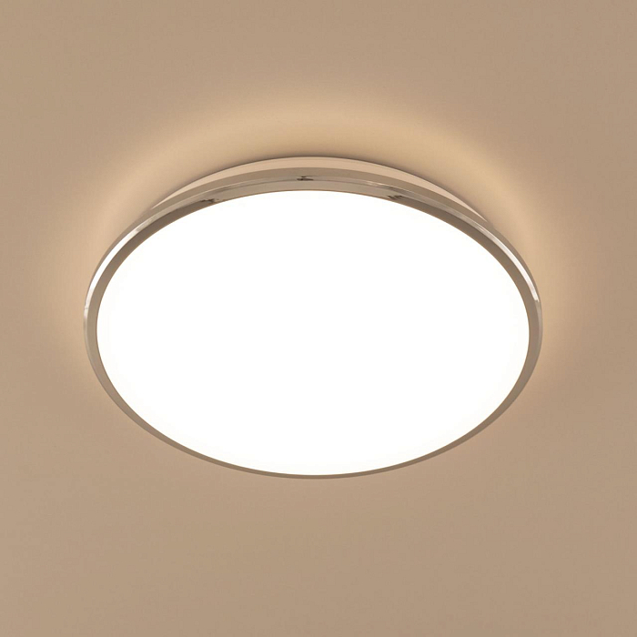 CL702301W Луна Хром LED Св-к Наст.-Потол Светильник светодиодный  CL702301W