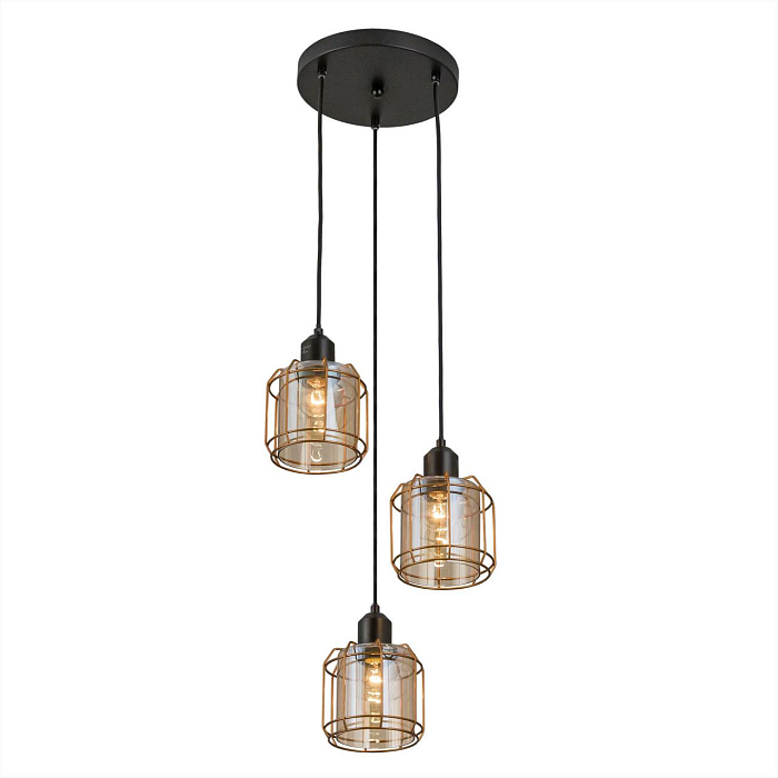 CL542232 Таверна Св-к Подвес Светильник тройной  CL542232