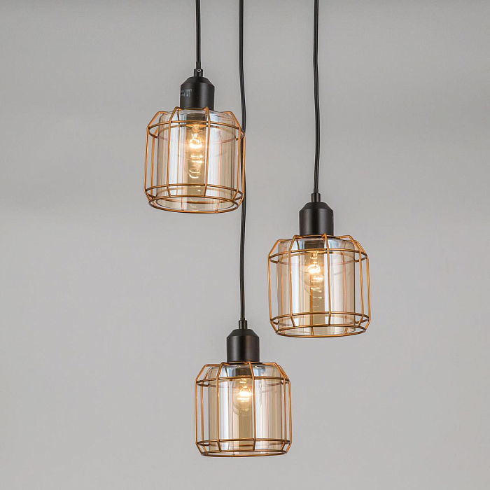 CL542232 Таверна Св-к Подвес Светильник тройной  CL542232