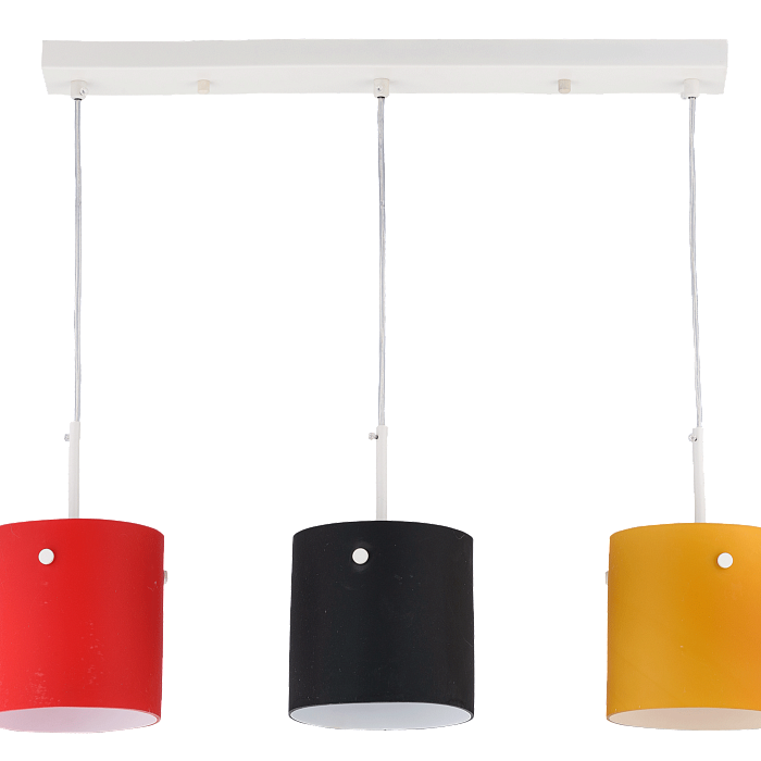 Светильник тройной Sfera Sveta 5042/3 RED+BLACK+TEA