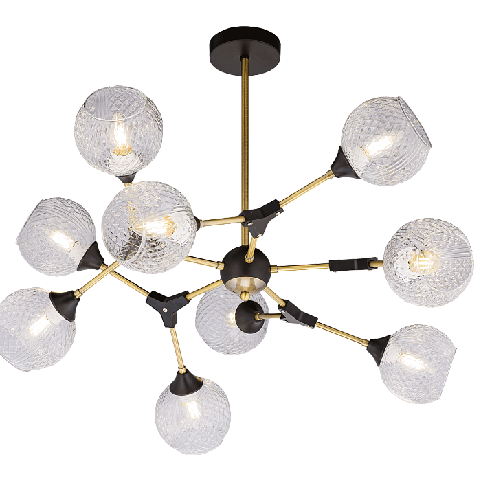 Люстра Sfera Sveta 4858/10 AB+BK