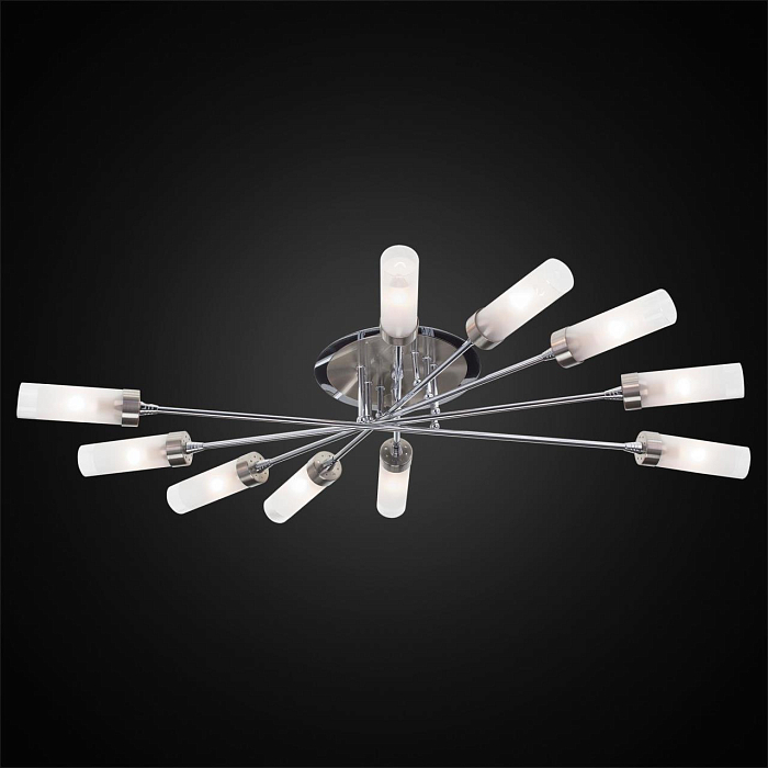 CL109101 Хеликс Хром Мат+Хром Св-к Люстра Люстра потолочная  CL109101