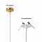Светильник Crystal Lux VERANO SP1 GOLD
