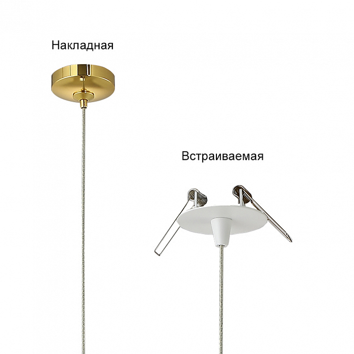 Светильник Crystal Lux VERANO SP1 GOLD