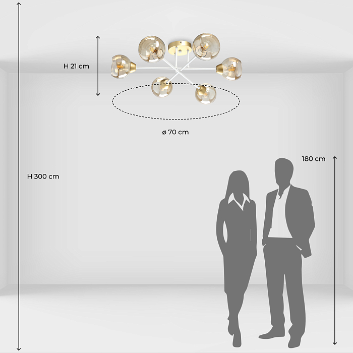 Люстра De City 220013606
