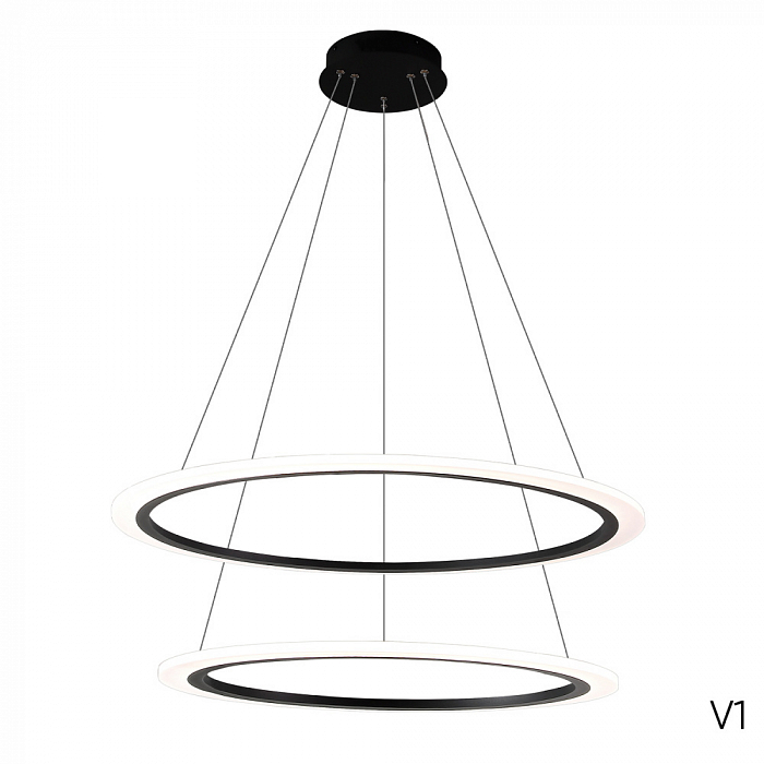 Люстра Crystal Lux MANZANA SP53W LED  BLACK