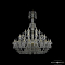 Люстра подвесная Bohemia Ivele Crystal 1409/24+12+6/530/XL-169 G