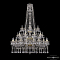 Люстра большая Bohemia Ivele Crystal 1413/20+10+5/400/h-158/3d G