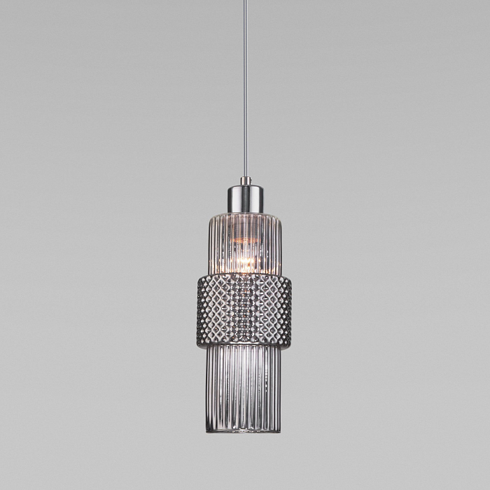 Люстра одинарный Eurosvet 50209/1 хром