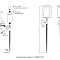 Crystal Lux LUMINOUS AP1 BRASS