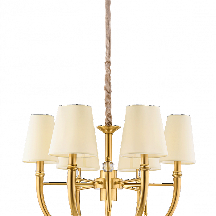 Люстра NewRgy 8658/6LT BRASS