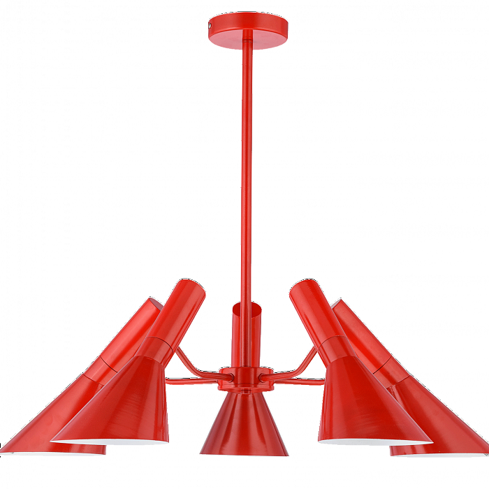 Люстра на штанге Sfera Sveta 1001P/5 RED