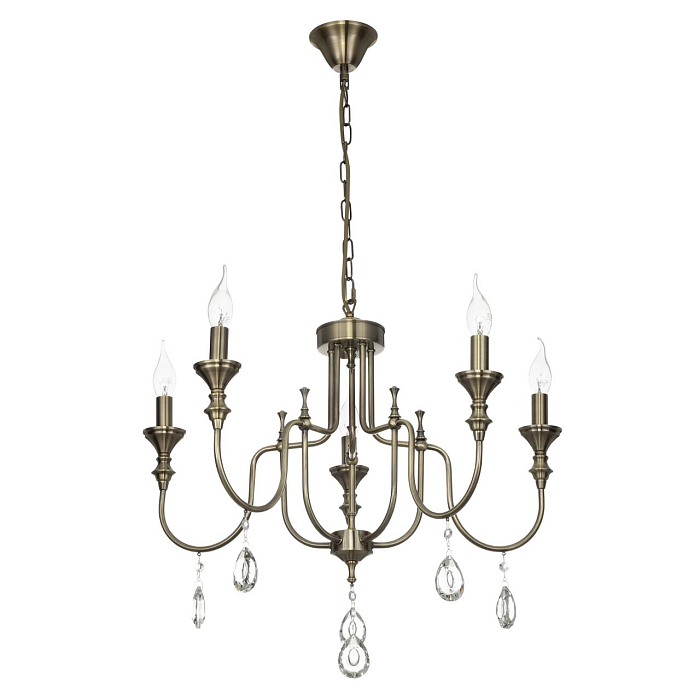 CL437153 Рига Бронза Св-к Люстра Люстра подвесная  CL437153