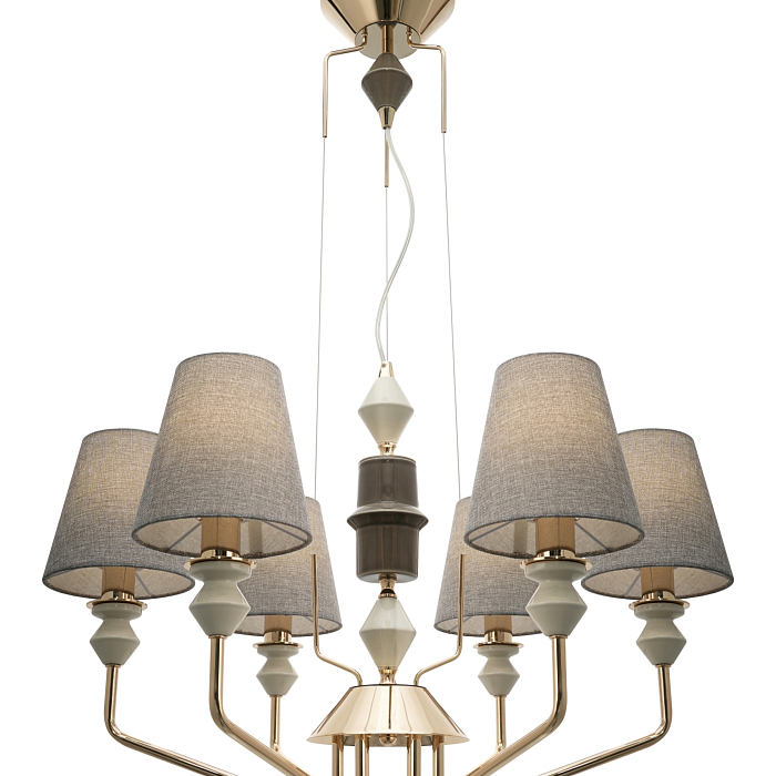 Люстра NewRgy 9502AP/6 CHAMPAGNE GOLD
