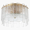 Crystal Lux RICARDO PL5 BRASS