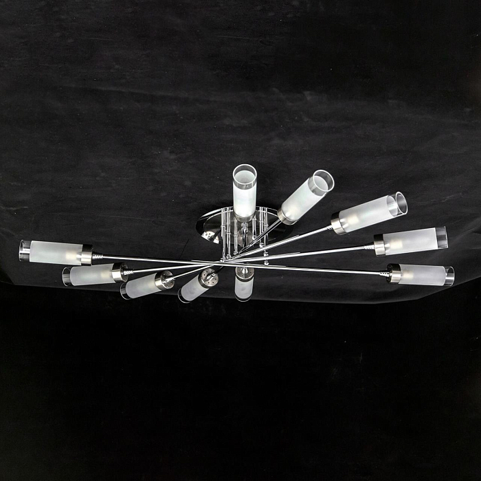 CL109101 Хеликс Хром Мат+Хром Св-к Люстра Люстра потолочная  CL109101