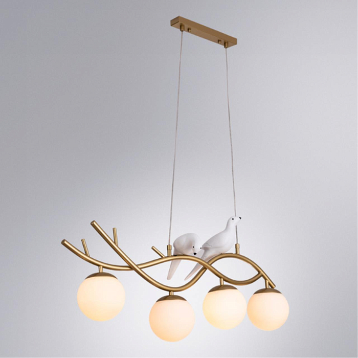 Люстра большой ARTE LAMP A3422SP-4GO