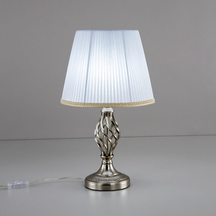 CL402811 Вена ХромМат.+Дымч. Св-к Настольный Настольная лампа интерьерная  CL402811