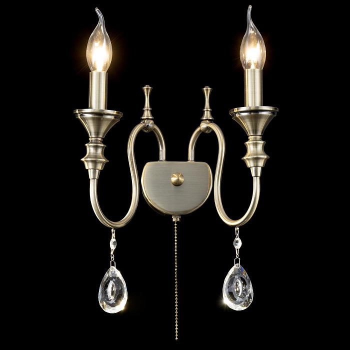 CL437323 Рига Бронза Св-к Бра Бра на 2 лампы  CL437323