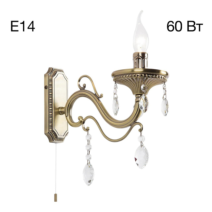 CL404313 Кармен Св-к Бра Бра на 1 лампу  CL404313