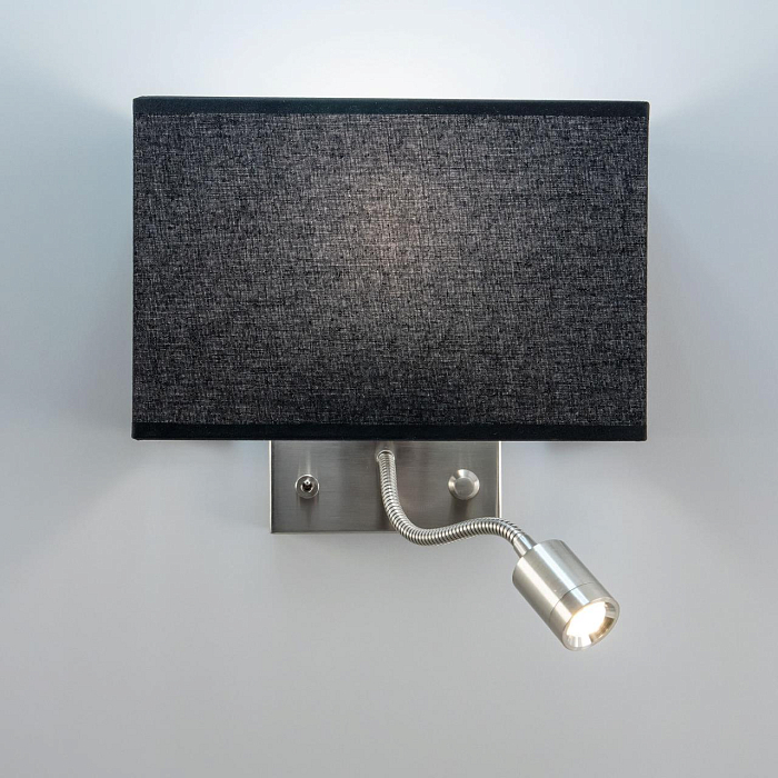 CL704301 Декарт Хром.Мат+Черный Св-к Настенный Бра светодиодное  CL704301