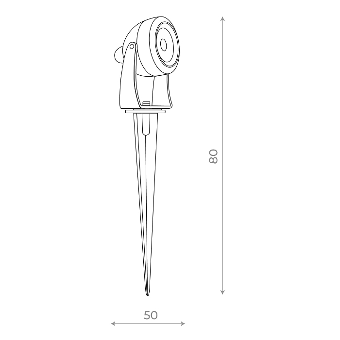 Встраиваемый ландшафтный ST LUCE SL098.405.01