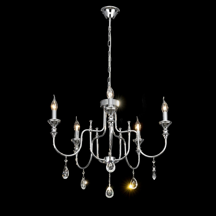 CL437151 Рига Хром Св-к Люстра Люстра подвесная  CL437151