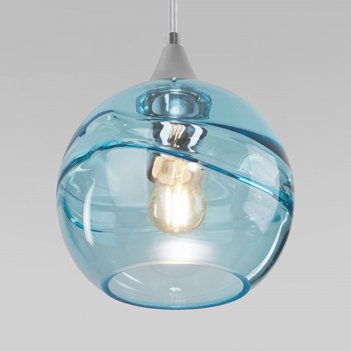 Светильник одинарный Eurosvet 50221/1 голубой