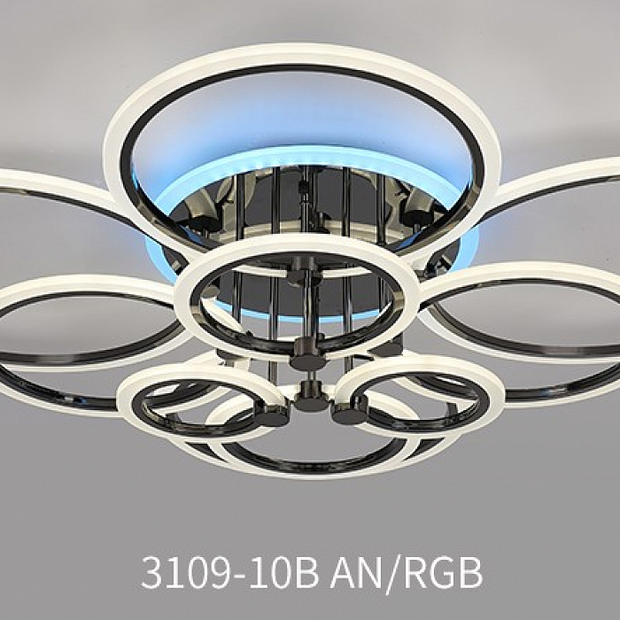 Люстра Sfera Sveta 3109/10B AN/RGB (3009/10)