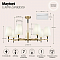 Люстра на штанге Maytoni H001CL-07BS