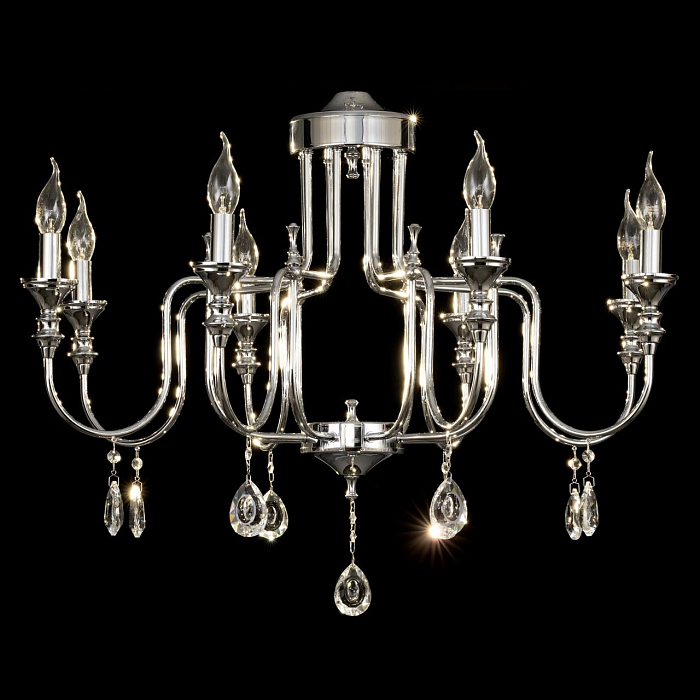 CL437181 Рига Хром Св-к Люстра Люстра подвесная  CL437181