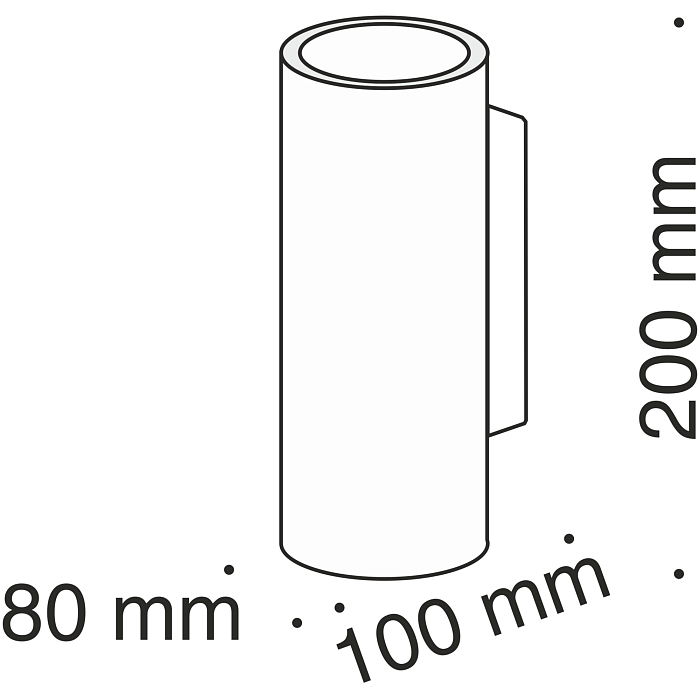 Бра на 2 лампы Technical C191-WL-02-W
